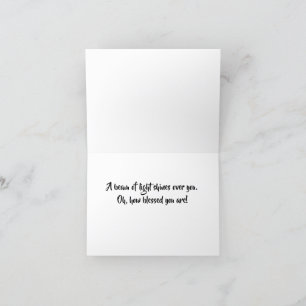 Agradecimiento Vibrante rayo de árbol de dinero de tarjeta de luz