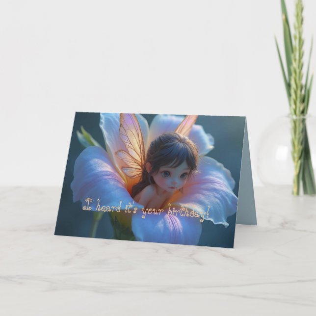 AGRADECIMIENTO WISHES - TARJETA DE CUMPLEAÑOS (Anverso)