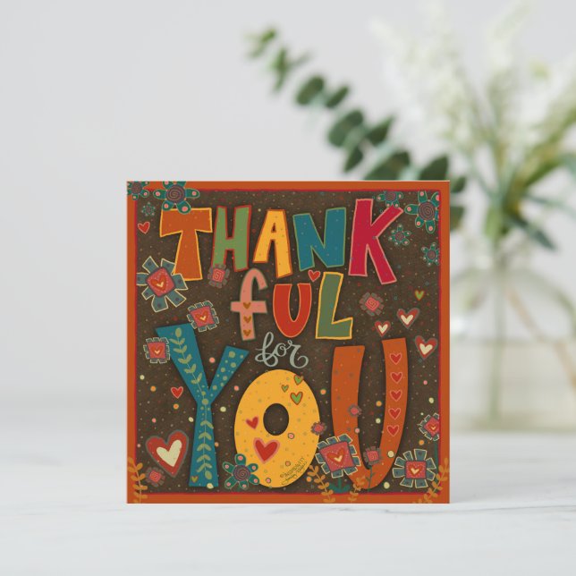 Agradecimientos por su divertida inespiritualidad  (Anverso de pie)