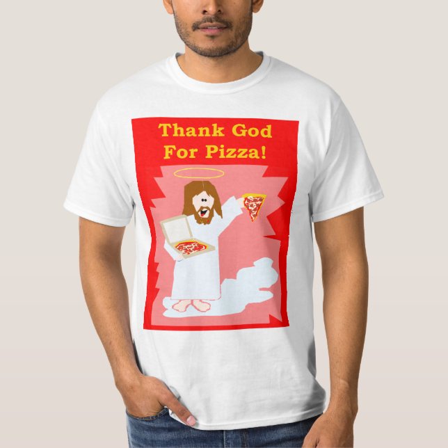 Agradezca a dios por la camiseta de los hombres de (Anverso)