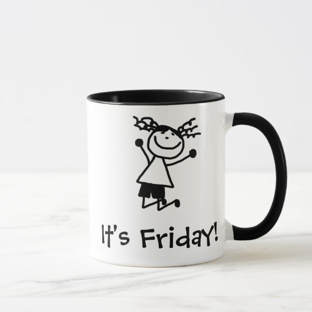 Agradezca la calidad que es taza de viernes (Derecha)