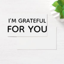 Agradezco su tarjeta de regalo blanca negra