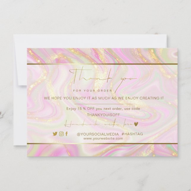 Agrado De Negocios Elegante Logotipo De Oro De Már (Anverso)