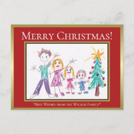 Agrega el Arte de tu Hijo en la Navidad Familiar