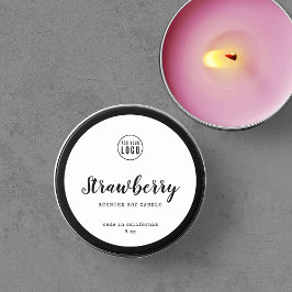 Agrega el texto de tu logotipo y etiqueta de produ