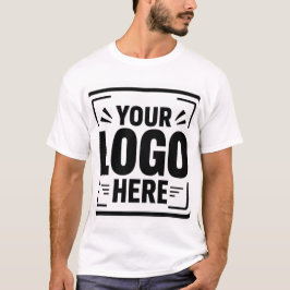Agrega tu logotipo aquí Camiseta personalizada | P