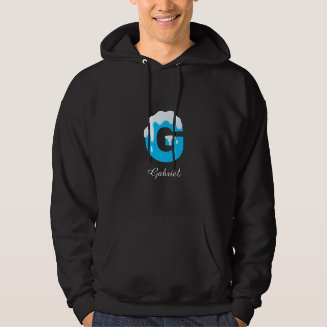 Agrega tu nombre a tu sudadera (letra G) (Anverso)
