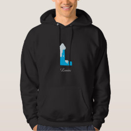 Agrega tu nombre a tu sudadera (letra L)