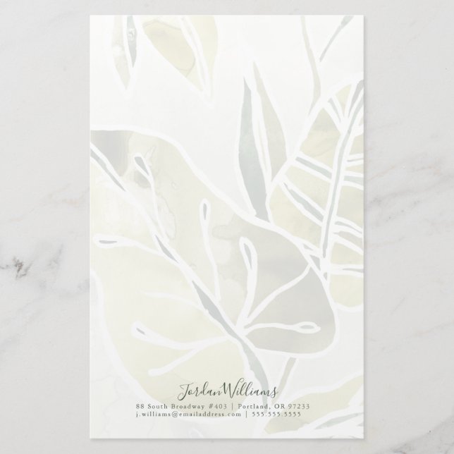 Agrega tu nombre| Hojas de Batik (Anverso)