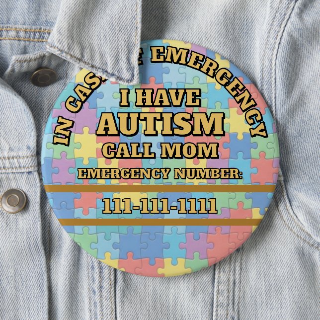 Agrega tu número de teléfono Botón de autismo (In situ)