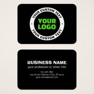 Agrega tu propio logotipo comercial o diseño carga