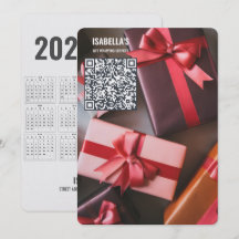 Agregar código QR de foto Tarjeta de Navidad de ne
