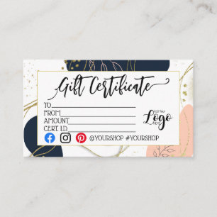 AGREGAR EL marketing de su certificado de regalo d