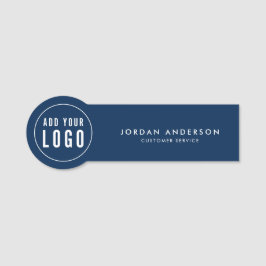 Agregar etiqueta de nombre moderno sencillo en col