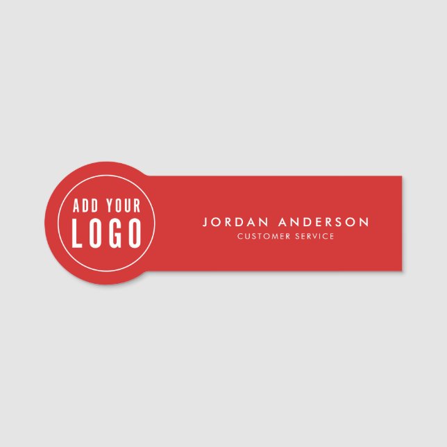 Agregar etiqueta de nombre moderno sencillo en col (Anverso)