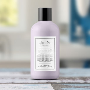 Agregar etiqueta de producto de la lista de ingred