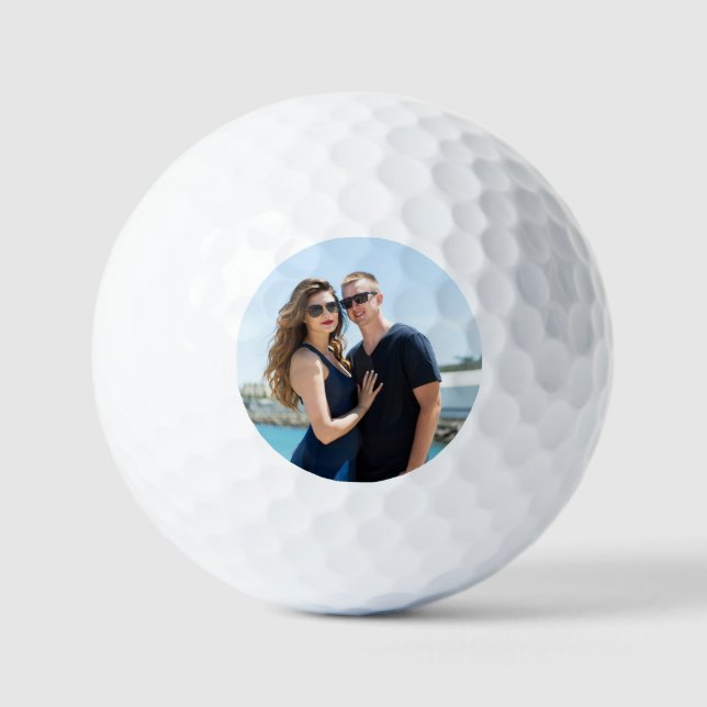 AGREGAR FOTO PARA PERSONALIZAR LA BOLA DE GOLF (Anverso)