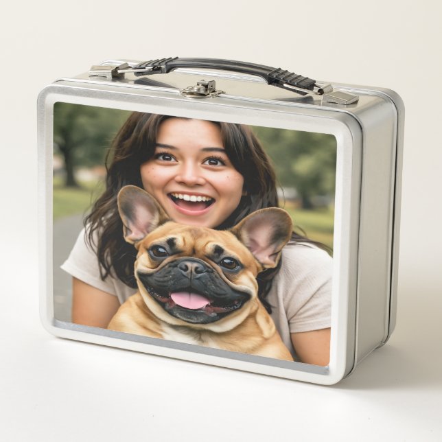 Agregar foto personalizada de Bulldog Francés (Anverso)