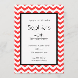 Agregar invitación de cumpleaños de edad
