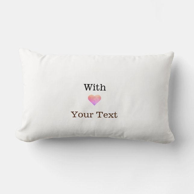 agregar sitio web de texto de iogoLanzar almohada (Anverso)
