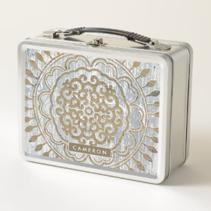 Agregar su nombre  Mandala Gold Design