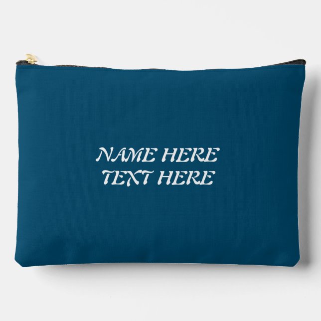 AGREGAR SU PROPIA BOLSA DE MAKEUP DE TEXTO (Anverso)