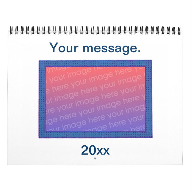 Agregar sus propias fotos calendarios de bricolaje (Tapa)