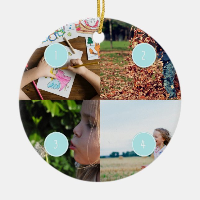 agregar sus propias fotos ornamento de imágenes pe (Frente)