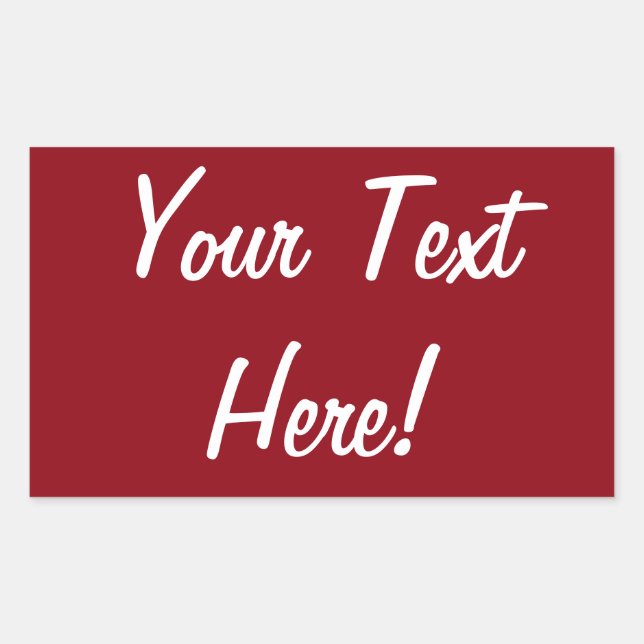 AGREGAR SUS PROPIOS Pegatinas DE TEXTO (Anverso)