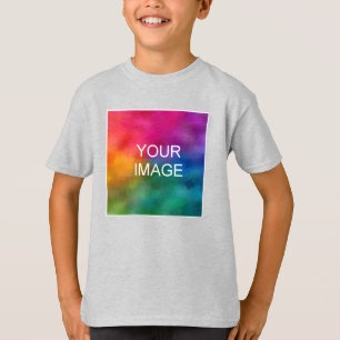 Agregar Texto Subir Foto Camiseta Manga Corta Para