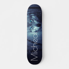 AGREGAR TU NOMBRE/Lobo en el patineta de nieve