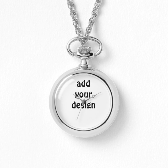agregar tu reloj de collar de diseño (Anverso)