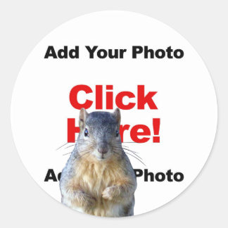 Agregar una calcomanía de foto personalizada de un