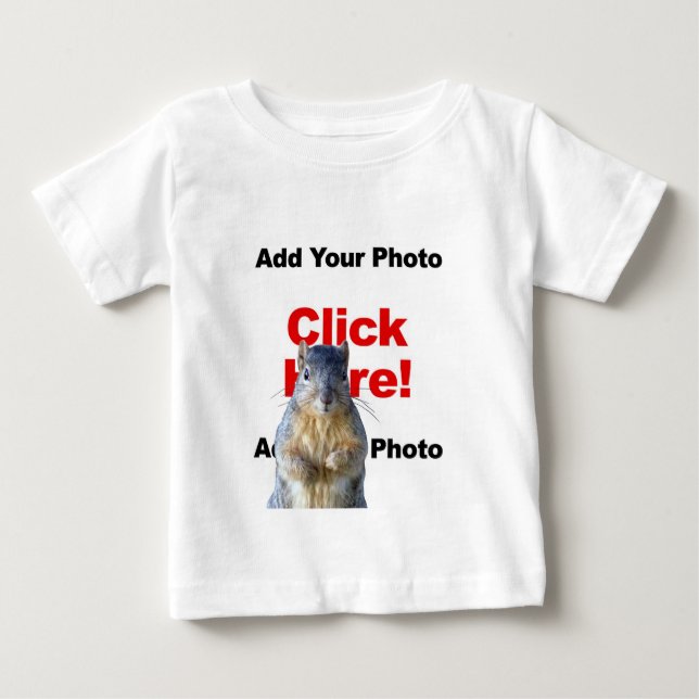 Agregar una camiseta de manga larga para bebé con  (Anverso)
