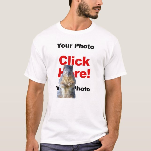 Agregar una camiseta personalizada con foto de una (Anverso)