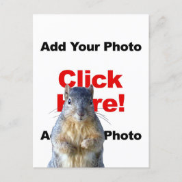 Agregar una tarjeta postal de foto personalizada d