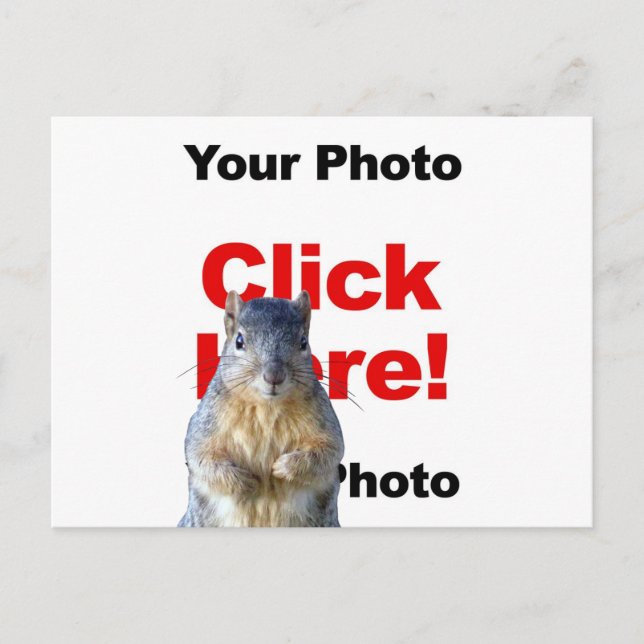 Agregar una tarjeta postal de foto personalizada d (Anverso)