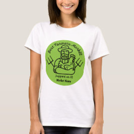 Agricultores locales Comercian camiseta