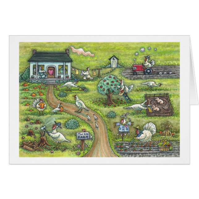 AGRICULTURA DE TURQUÍA, TARJETA DE RECIBIMIENTO B  (Anverso (Horizontal))