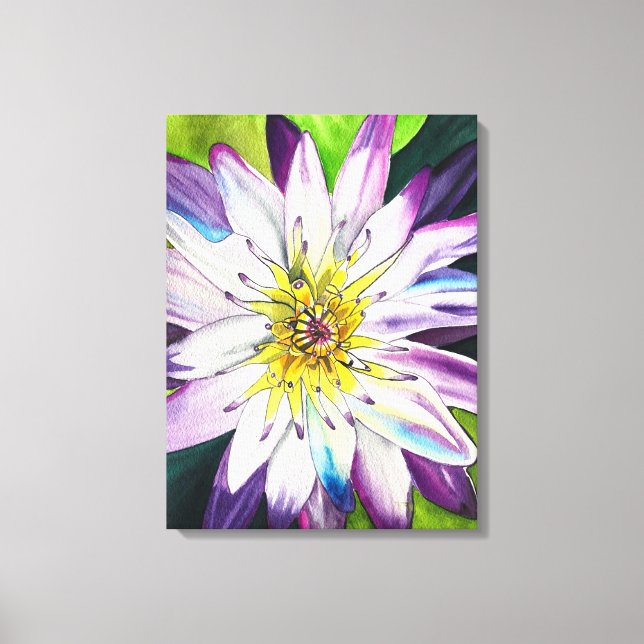 Agua acuática lirios arte fino (Anverso)