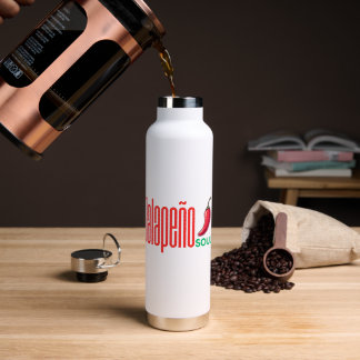 Agua Alma de Jalapeño – Botella Ecológica Reutilizable