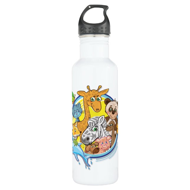 Agua Animales 2 todos junto - mi botella de la libertad (Anverso)