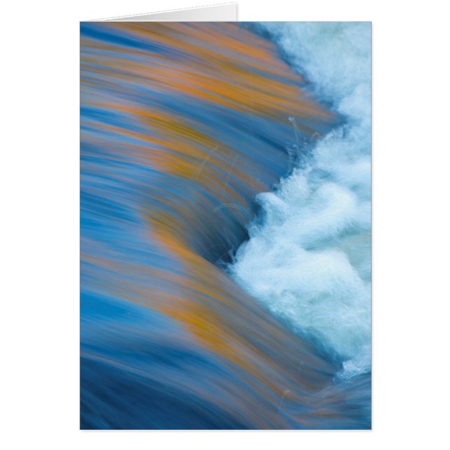 Agua azul abstracta, Canadá (Frente)