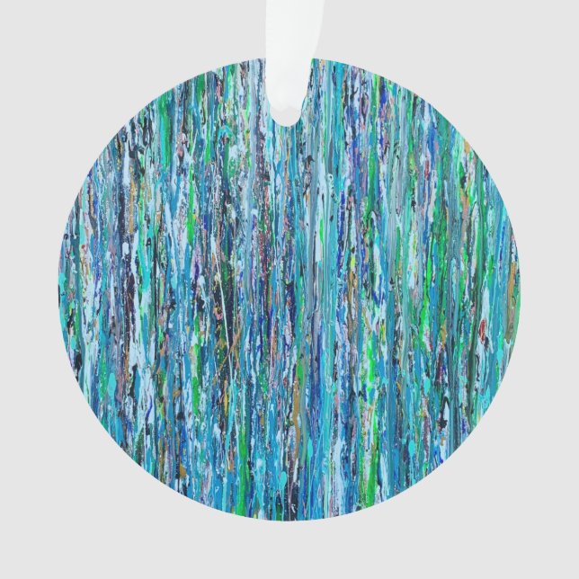 Agua bajo el ornamento puente (Anverso)