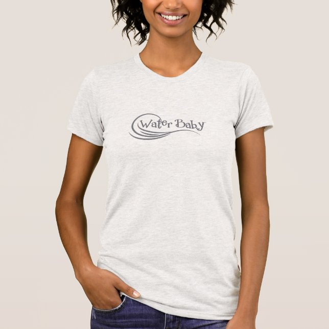 Agua Bebé Logotipo Camisa (Anverso)
