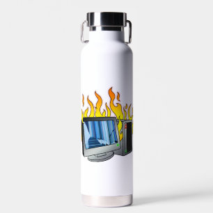 Agua Botella Aislada De Vacuno De Cobre Thor Fire En Co