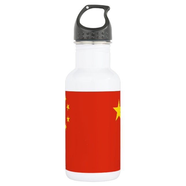 Agua Botella china de la bandera de la libertad (Anverso)