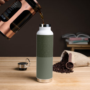 Agua Botella con efecto de ruido verde personalizado Mo