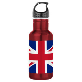 Agua Botella de acero inoxidable Union Jack