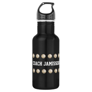Agua Botella de agua, personalizada, entrenador de